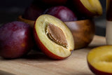 Fresh Red Plums